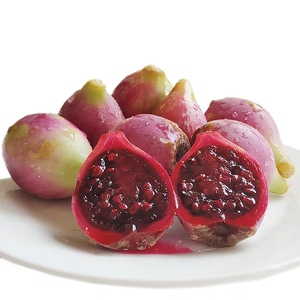 海南红皮果红熟果野生仙人掌果仙人果海南新鲜热带水果不常见 2斤