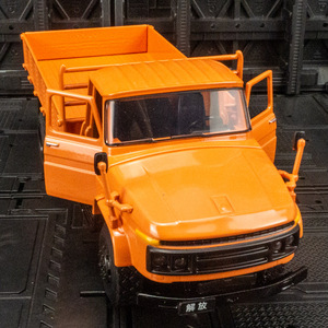 1:36仿真老解放ca141卡车合金模型摆件收藏金属运输车复古怀旧车