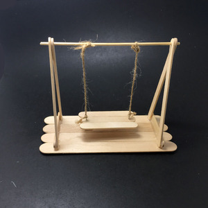 学校手工比赛科学实验玩具科技小制作科普器材冰棒棍diy自制秋千