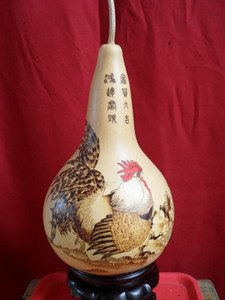 烙画葫芦大鸡