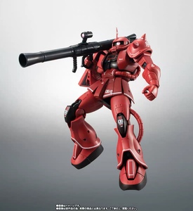 顺丰包邮 万代 robot魂 ms-06s 夏亚专用扎古 真标识版