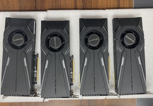 英伟达geforce rtx2080ti 11g 单涡轮公版游戏显卡技嘉 华硕 影驰