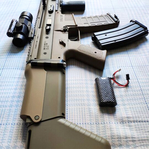 锦明scar水弹枪下供弹水弹抢电动连发水蛋枪成人真人cs儿童玩具枪