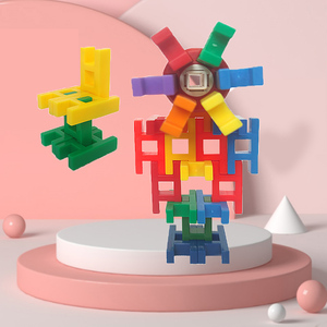 虎巴lasy正品大小h型积木兼容乐宝拼插益智拼装宝宝早教儿童玩具