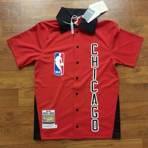 mitchellness 复古mn 乔丹 公牛 au球员版 出场服投篮服热身服