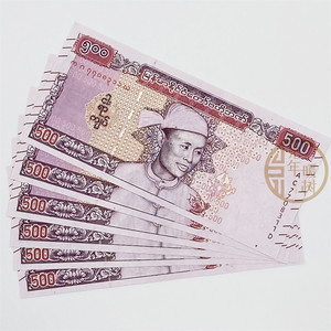 【满30包邮】缅甸500元 纸币 昂山将军 2020年 全新 真币外币收藏