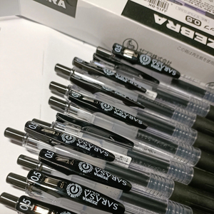 日本zebra斑马牌中性笔jj15按动备考刷题黑笔学生用学霸笔0.5水笔