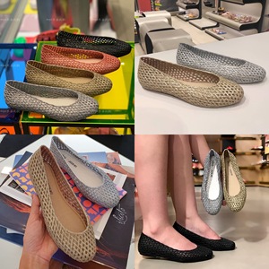 现货巴西梅丽莎女鞋melissa凉鞋女圆头鸟巢浅口森女系镂空懒人鞋