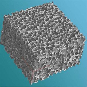 江苏供应多孔多状隔音吸音隔断墙材料防火材料泡沫铝