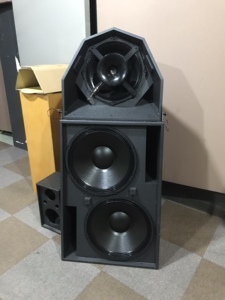 house异形组合式音箱 进口单元同轴双十八炮广州乐士音响550