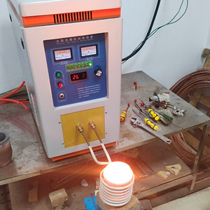 高频熔金机2公斤熔铜炉熔银炉化验熔铁炉高频感应熔炼炉