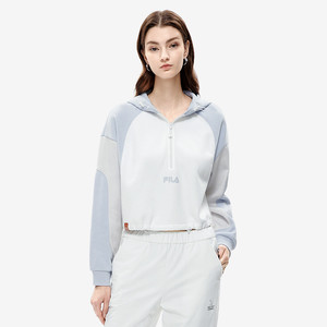 fila magic stick 斐乐女子连帽套头衫卫衣 针织上衣f11w249202f