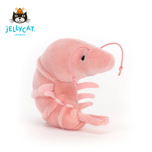 英国Jellycat美味海鲜大虾宝宝毛绒玩具送礼包邮柔软玩偶