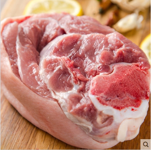 上海崇明岛生态黑毛猪蹄髈1只装(2斤-2.3斤左右)新鲜当天宰杀!