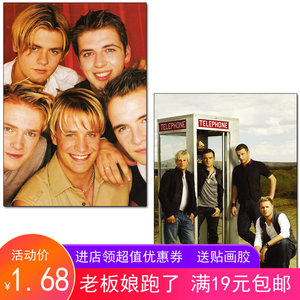 西城后街男孩 westlifebackstreet boys欧美偶像团体海报画写真图