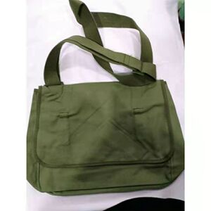 老库存正品87老式帆布包橄榄绿君迷挎包挂包绿书包珍藏复古单肩包