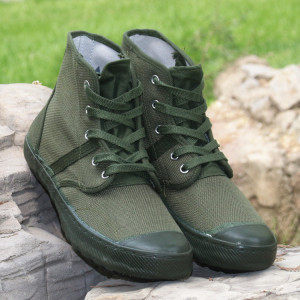 包邮3537正品解放鞋高帮作训鞋低腰劳保帆布迷彩军鞋大码48黄胶鞋