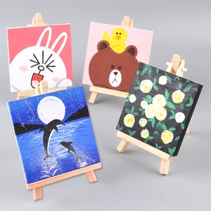 油画框涂色画框画板儿童手工材料diy绘画幼儿园美术白板手绘涂鸦