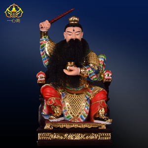 雷祖《九天应元雷声普化天尊》雷公南极长生大帝清罡雷祖供奉摆件