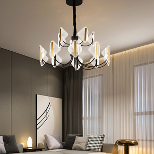 松伟照明客厅吊灯启航餐厅轻奢现代简约灯具家用大气灯饰客厅灯