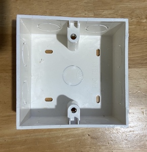 86型pvc加深明线盒4.5cm 明装底盒86型接线盒明装线盒全新料