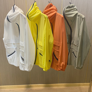 新型防水拉链,q弹尼龙皮肤衣 防紫外线防晒衣女