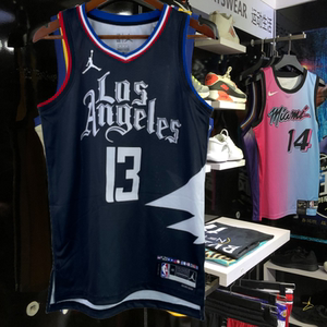 美版正品 快船队13号保罗乔治球衣 0号威少2号伦纳德球迷版男背心