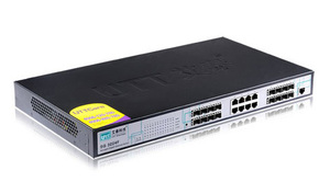 艾泰SG3224F SG3628F 16光8电 24口全千兆WEB管理主干光纤交换机
