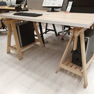 000人付款淘宝正品宜家代购奥勒夫桌腿可调节可伸缩利蒙办公书桌电脑