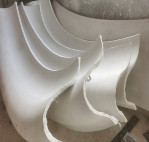 grg天花板弧形石膏线条单曲面吊顶石膏板背景墙装饰石膏线板