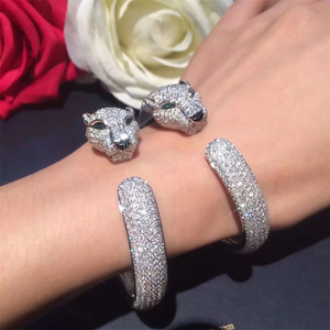 卡地亚豹头手镯男