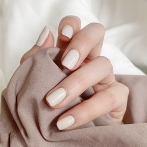 白色指甲油2021年新色免烤快干可剥可撕拉健康无味持久奶白纯白色