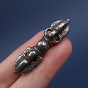 00和田美玉玉器店淘宝尼泊尔藏传陨铁天铁法器 天铁錾刻金刚撅 降魔