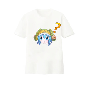 300英雄约会大作战四糸乃嘲讽表情包小四问号动漫周边定制t恤