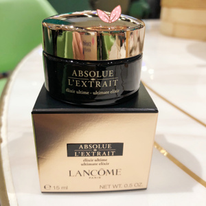 现货 lancome/兰蔻absolue黑金臻宠面霜15ml保湿提拉紧致淡细纹