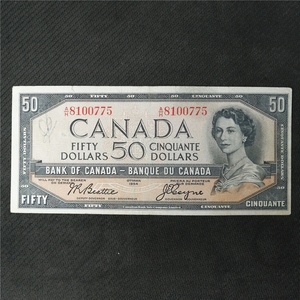 加拿大50纸币