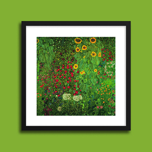 克林姆特klimt向日葵 现代客厅软装挂画油画装饰画餐厅民宿壁挂画