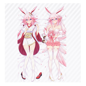 崩坏学园3礼物 手游八重樱花嫁绮罗幻梦 等身抱枕 动漫周边枕套