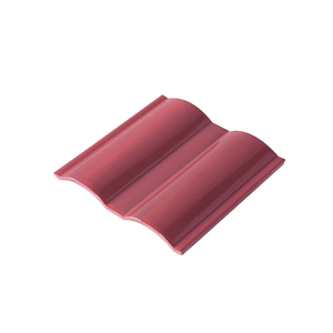 佛山九方陶瓷瓦波纹瓦双波瓦片别墅围墙屋顶瓷瓦高温门楼装饰圆瓦