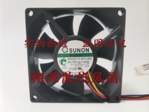 SUNON建准 MF80251V2-Q010-S99 8025 8CM 12V 3.60W 调速机箱风扇