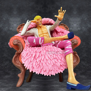 海贼王多弗朗明哥手办坐姿pop七武海小唐航海王模型礼物系列收藏