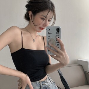 吊带背心小胸
