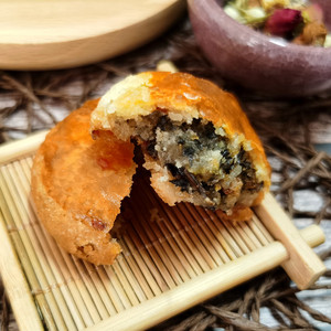 梅干菜小酥饼浙江杭州特产糕点代餐充饥零食小吃休闲食品一口酥