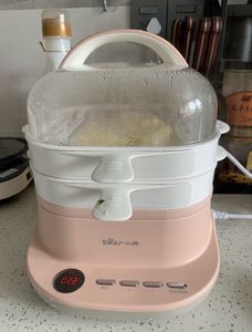 小熊肠粉机家用小型迷你多功能电蒸锅广东肠粉蒸机抽屉式早餐河粉