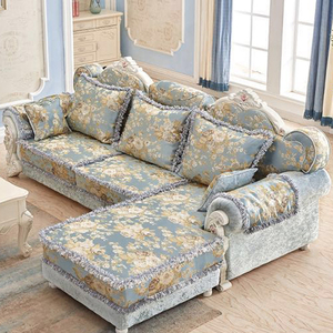 欧式沙发组合客厅小户型三人位简欧布艺转角实木奢华直排沙发L型