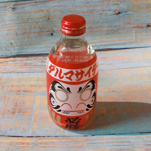 bwd百味都 日本碳酸饮料木村牌达摩招财猫苏打水300ml*24瓶/箱