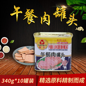 粤花午餐肉罐头340g