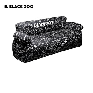 Blackdog黑狗户外露营充气沙发懒人休闲便携式折叠家用阳台充气椅