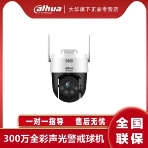 大华2寸高清无线网络球机300万摄像机声光警戒DH-SD2A300-ADW-PV