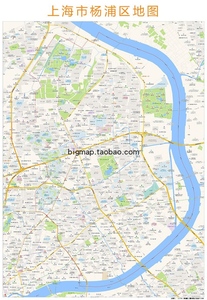 上海市杨浦区地图